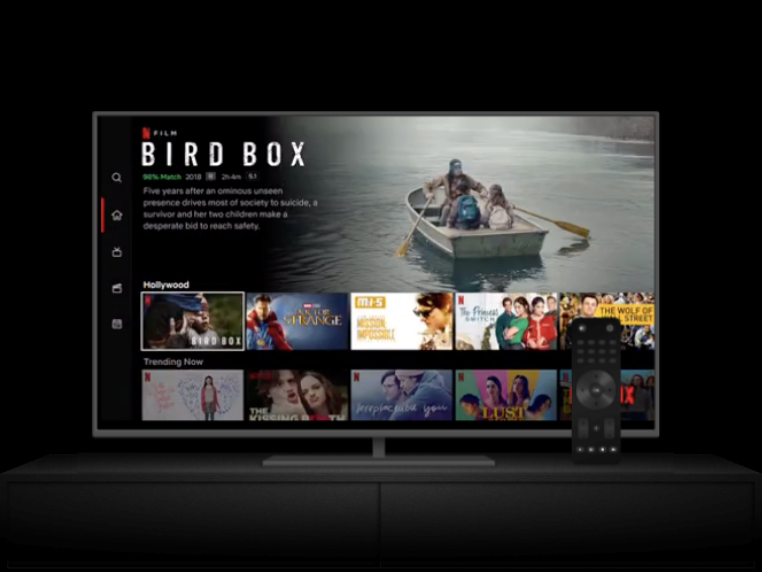 TV watching experience on Netflix